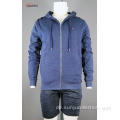 Herren Longsleeve Sweatjacke mit Kapuze